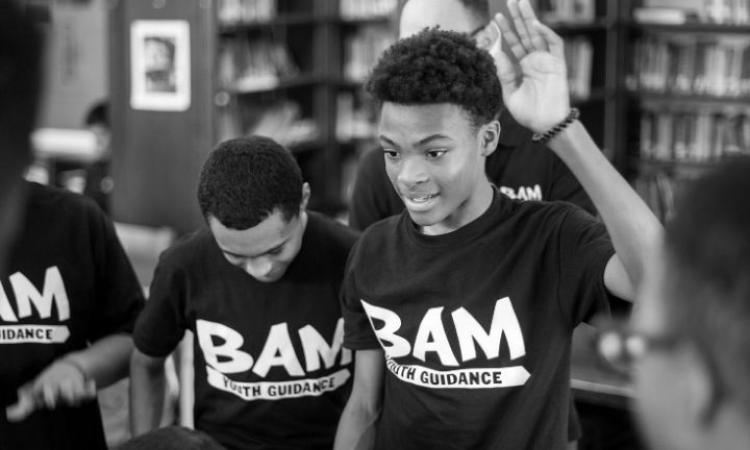 Young boys at BAM