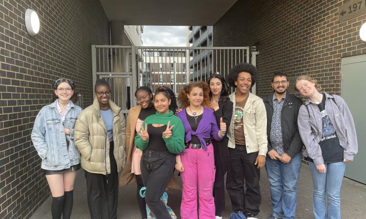 MHF Young Leaders outside the office