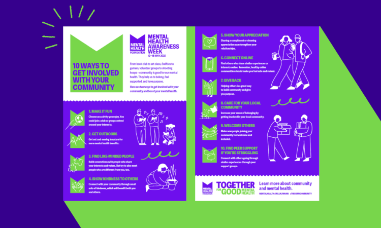 Preview image of the 10 ways to get involved with your community PDF - by MHF